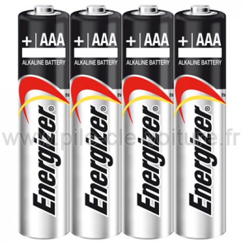 4 Piles AAA - LR03 - Alcalines 1.5V - Energizer Ultra +