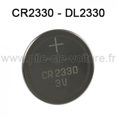 CR2330 - Pile pour clé / télécommande CR2330 Lithium 3V