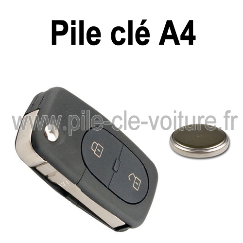 Piles pour clé A4 B5 - Audi - changement des piles de télécommande