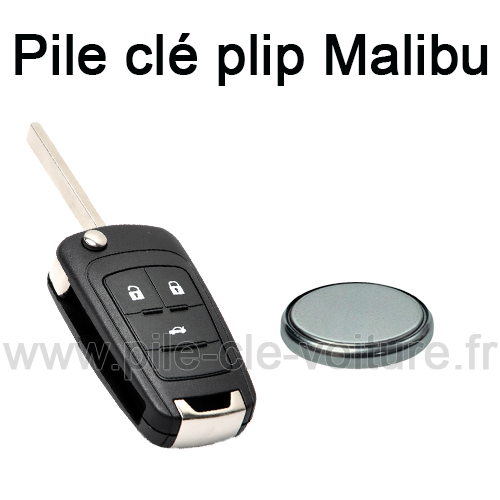 Pile pour clé plip Malibu - Chevrolet - changement de la pile de télécommande