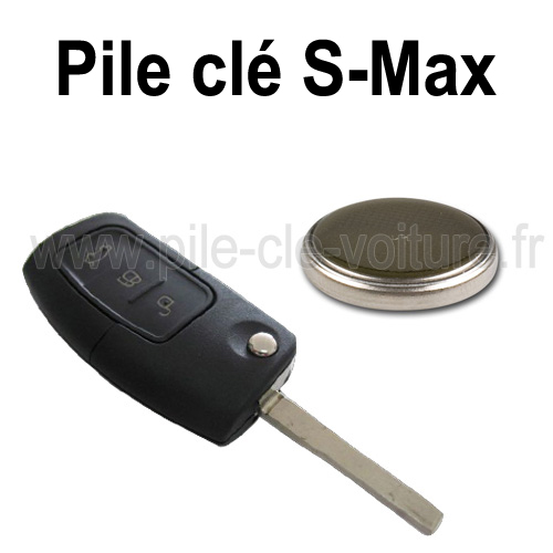 Pile pour clé S-Max - Ford - changement de la pile de télécommande