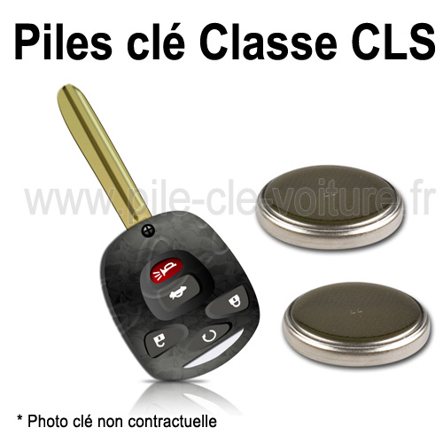 Piles pour clé Classe CLS - Mercedes-Benz - changement des piles de télécommande