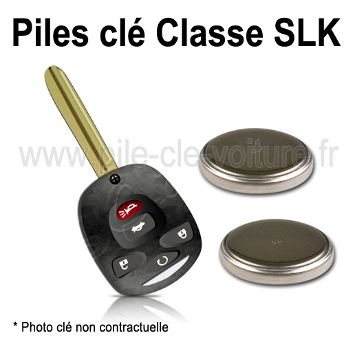 Piles pour clé Classe SLK - Mercedes-Benz - changement des piles de télécommande