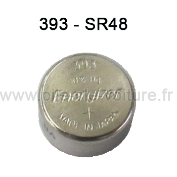 Pile 393 - SR48 - Oxyde d'argent 1,55V - Energizer