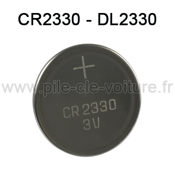 CR2330 - Pile pour clé / télécommande CR2330 Lithium 3V