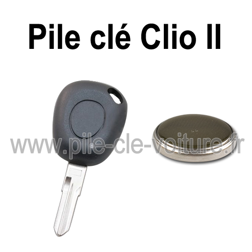 Pile pour clé Clio 2 phase 1 - Renault - changement de la pile de télécommande