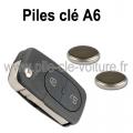 Pile pour clés A6 C5 - Audi - changement des piles de télécommande