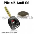 Pile pour clé S6 C6 - Audi - changement de la pile de télécommande