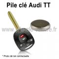 Pile pour clé TT 8J - Audi - changement de la pile de télécommande