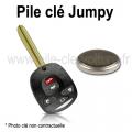 Pile pour clé Jumpy - Citroën - changement de la pile de télécommande