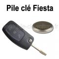 Pile pour clé Fiesta  4 - Ford - changement de la pile de télécommande