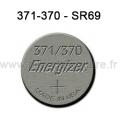 Pile 371/370 - SR69 - Oxyde d'argent 1,55V - Energizer