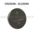 CR2354N - Pile pour clé / télécommande CR2354N Lithium 3V
