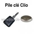 Pile pour clé Clio - Renault - changement de la pile de télécommande
