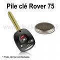 Pile pour clé Rover 75 - Rover - changement de la pile de télécommande