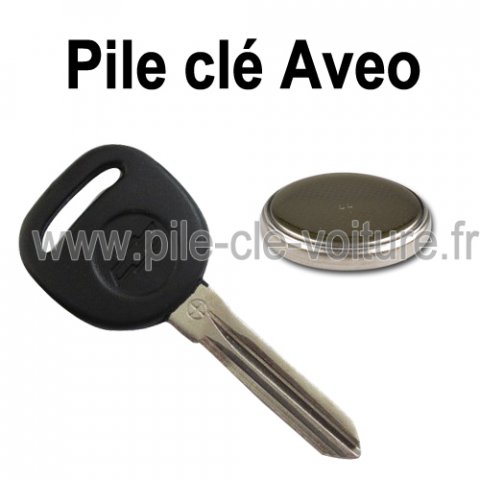 Pile pour clé Aveo - Chevrolet - changement de la pile de télécommande