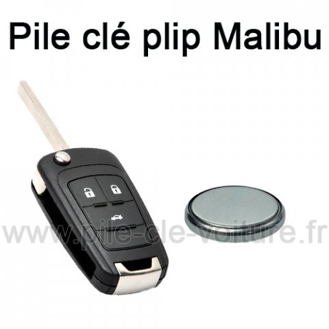 Pile pour clé plip Malibu - Chevrolet - changement de la pile de télécommande