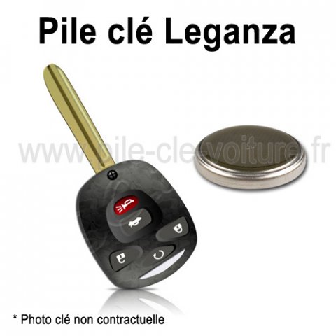 Pile pour clé Leganza - Daewoo - changement de la pile de télécommande