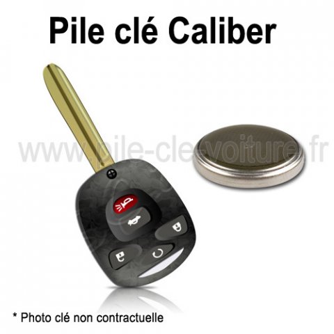 Pile pour clé Caliber - Dodge - changement de la pile de télécommande
