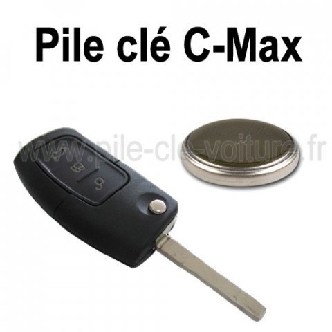 Pile pour clé C-Max 2 - Ford - changement de la pile de télécommande