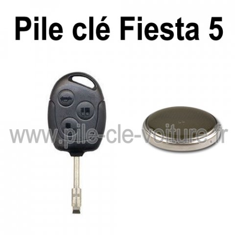 Pile pour clé Fiesta  5 - Ford - changement de la pile de télécommande