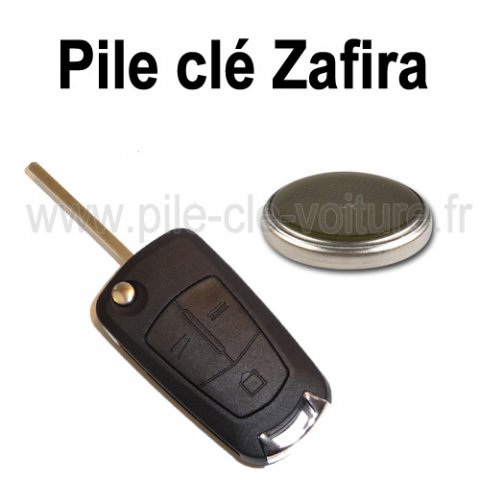 Pile pour clé Zafira - Opel - changement de la pile de télécommande