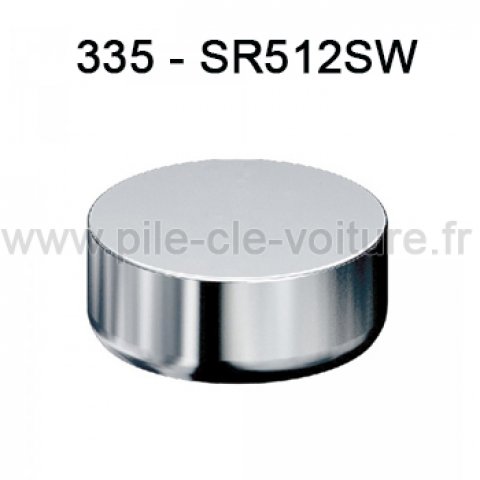 Pile 335 - SR512SW - Oxyde d'argent 1,55V - Energizer