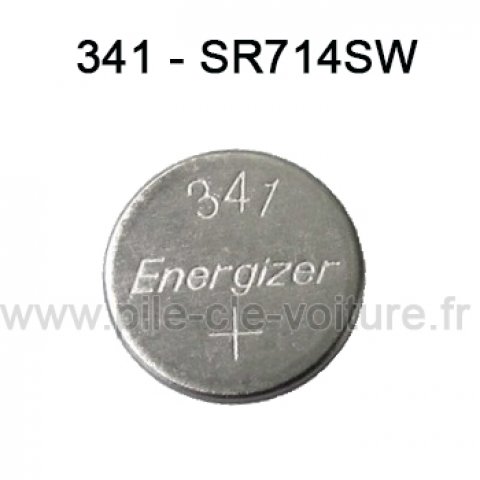 Pile 341 - SR714SW - Oxyde d'argent 1,55V - Energizer