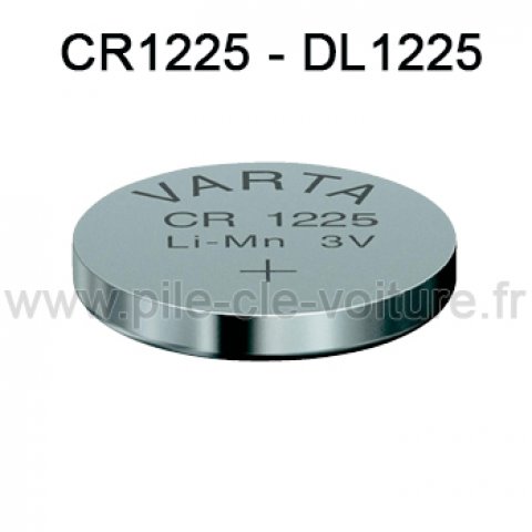 CR1225 - Pile pour clé / télécommande CR1225 Lithium 3V