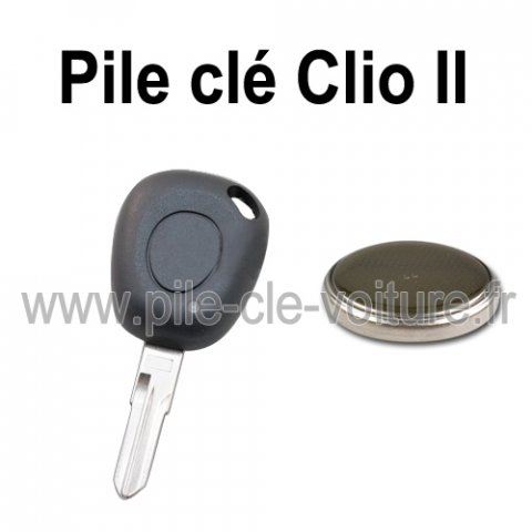 Pile pour clé Clio 2 phase 1 - Renault - changement de la pile de télécommande
