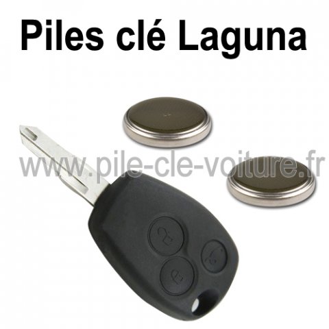 Piles pour clé Laguna - Renault - changement des piles de télécommande